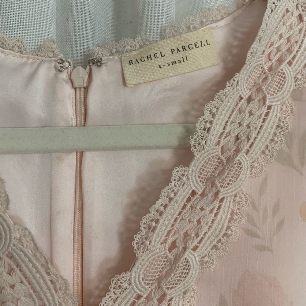 Rachel Parcell floral light pink lace dress - Picture 4 of 5
